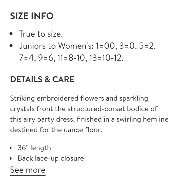 Blondie Nites Corset dress - Picture 2 of 5